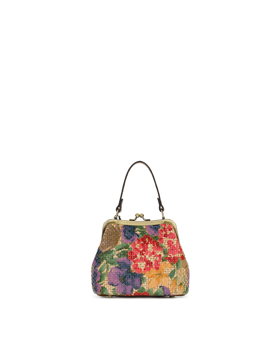 Female - Mini Laureana Chain Crossbody - Painted Woven - french hydrangeas - by Patricia Nash - View 3 of 5