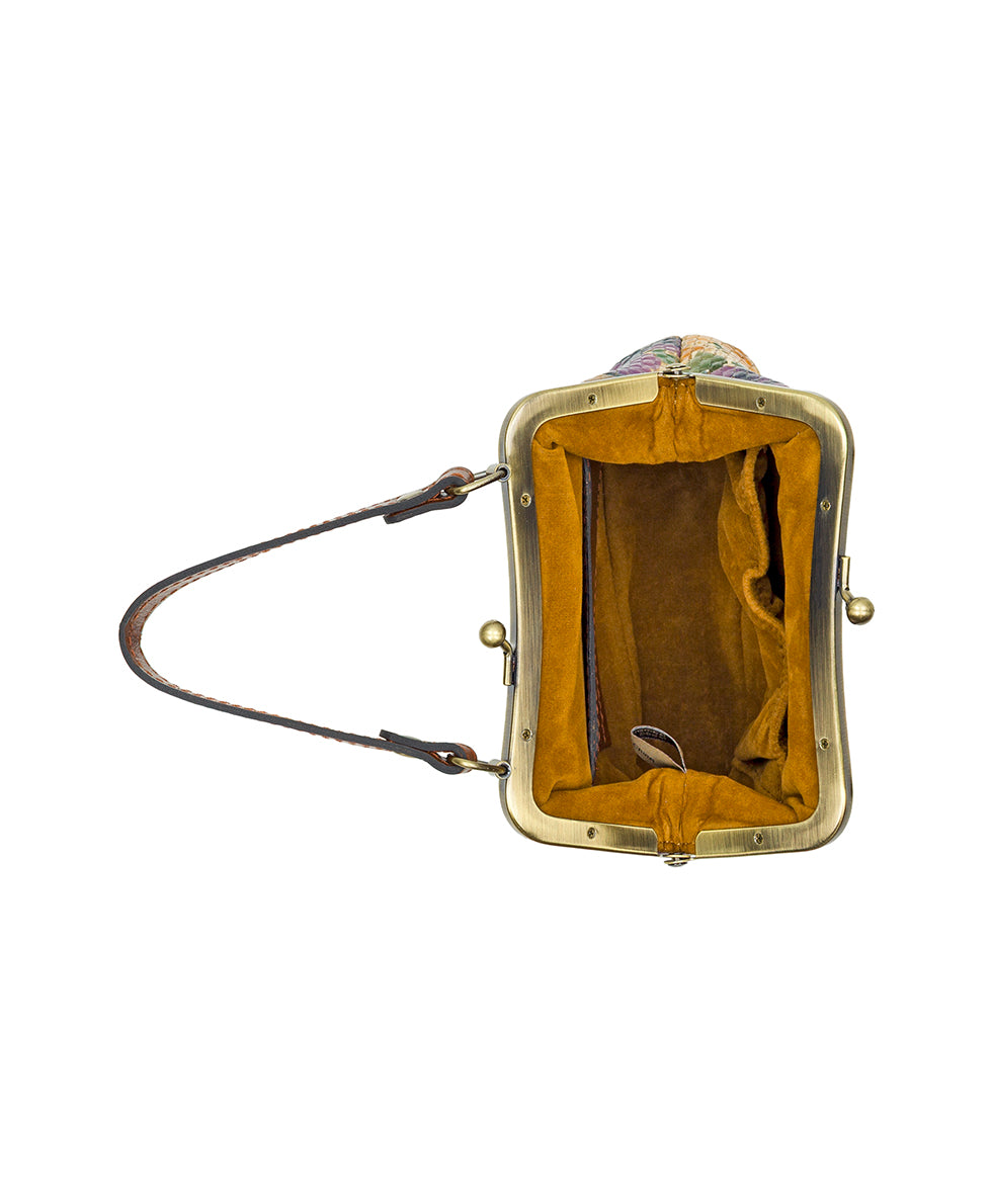 Female - Mini Laureana Chain Crossbody - Painted Woven - french hydrangeas - by Patricia Nash - View 5 of 5