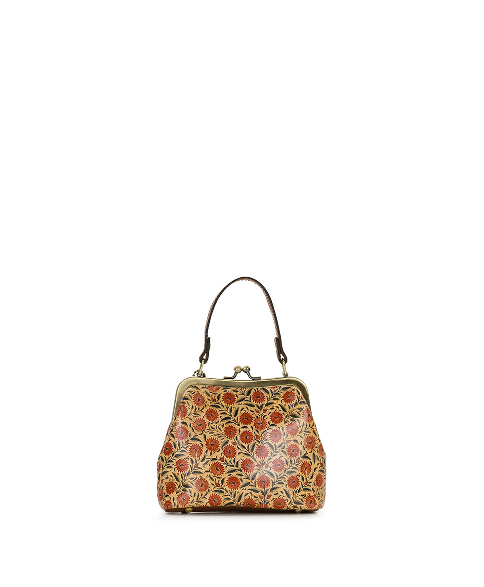 Female - Mini Laureana Chain Crossbody | Scandi Antique | Scandi Antique Ochre - scandi antique ochre - by Patricia Nash - View 2 of 4