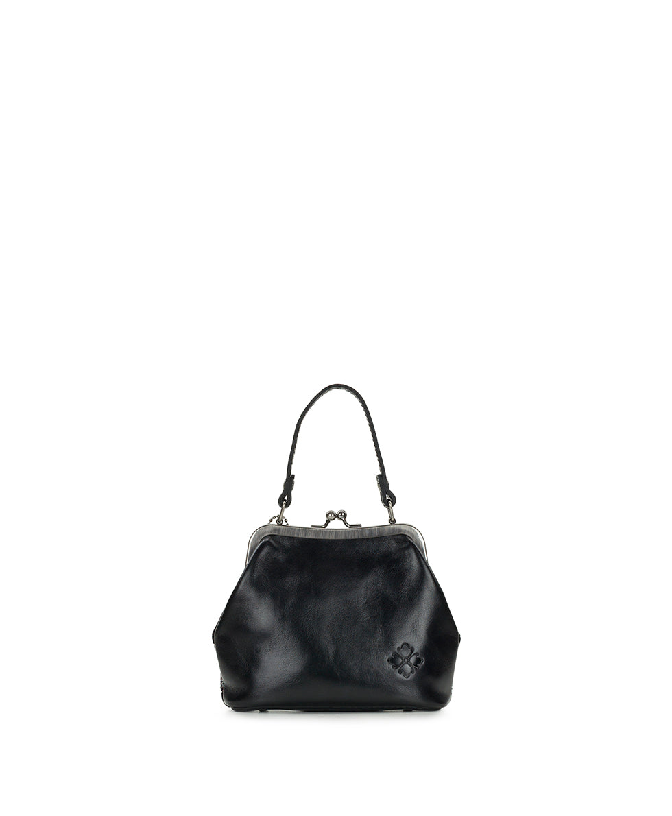 Female - Mini Laureana Chain Crossbody | Velvet Needlepoint | Black - leopard - by Patricia Nash - View 2 of 4