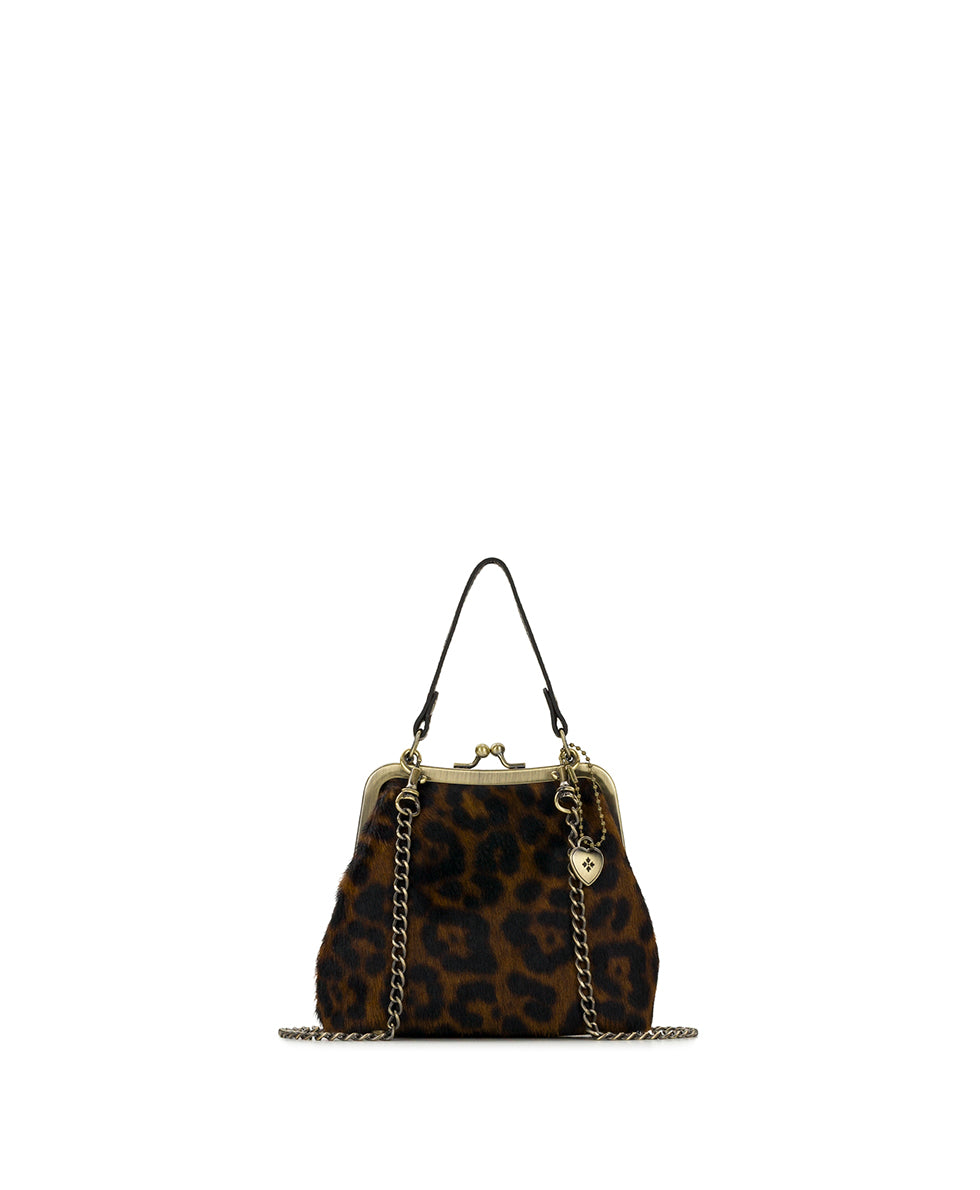 Female - Mini Laureana Chain Crossbody | Exotics | Leopard - leopard - by Patricia Nash - View 1 of 4