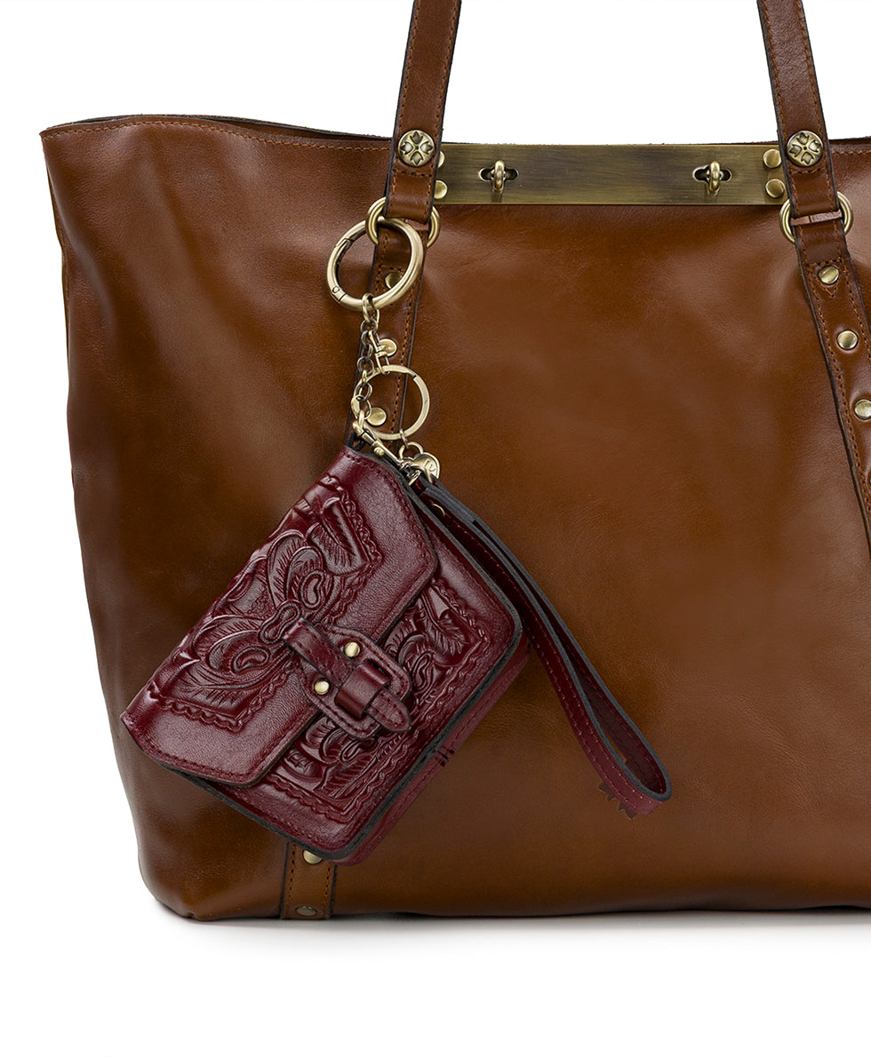 Female - Mini Marciana - Burnished Tooled Colors - tan - by Patricia Nash - View 9 of 15