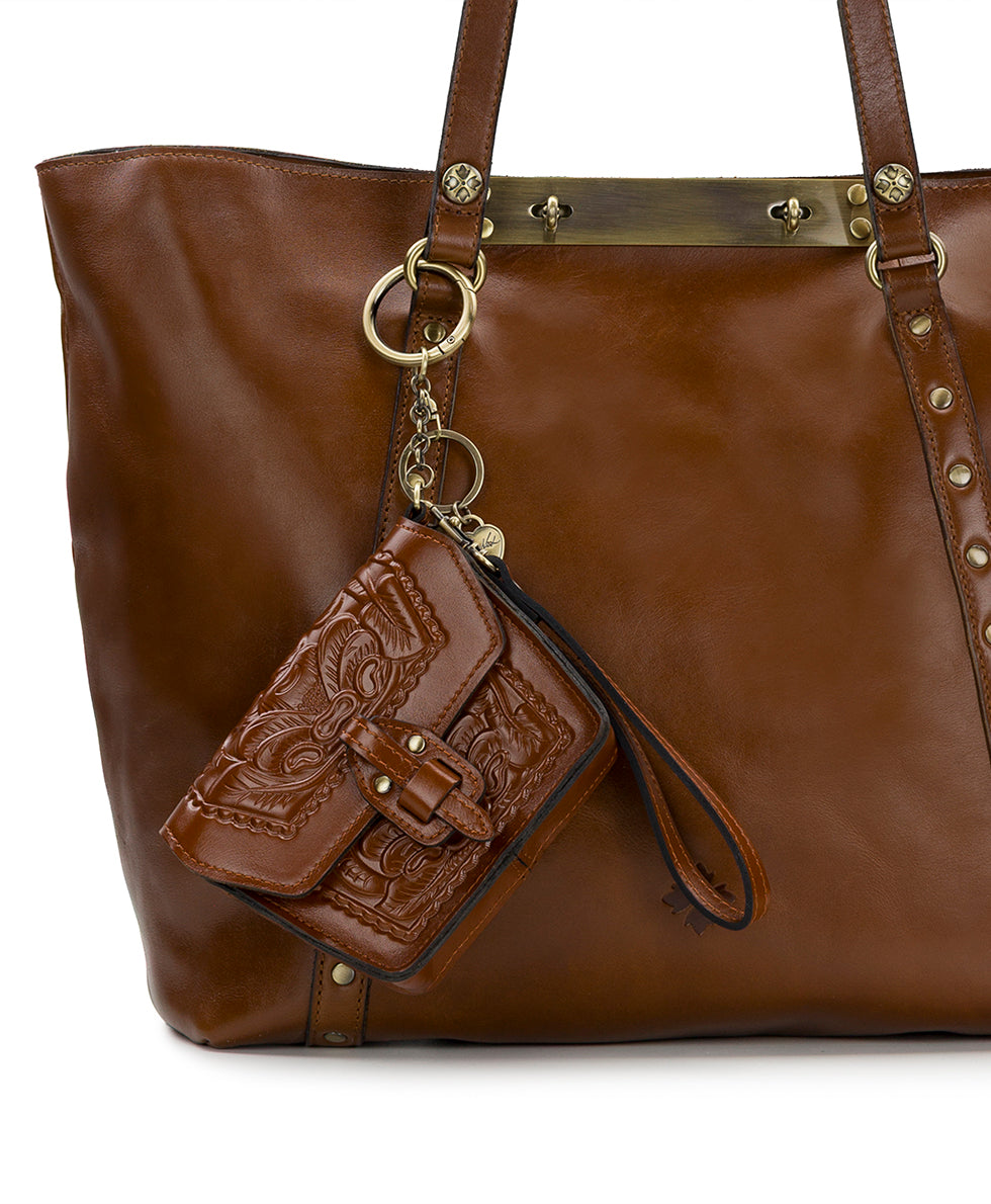Female - Mini Marciana - Burnished Tooled Colors - tan - by Patricia Nash - View 12 of 15