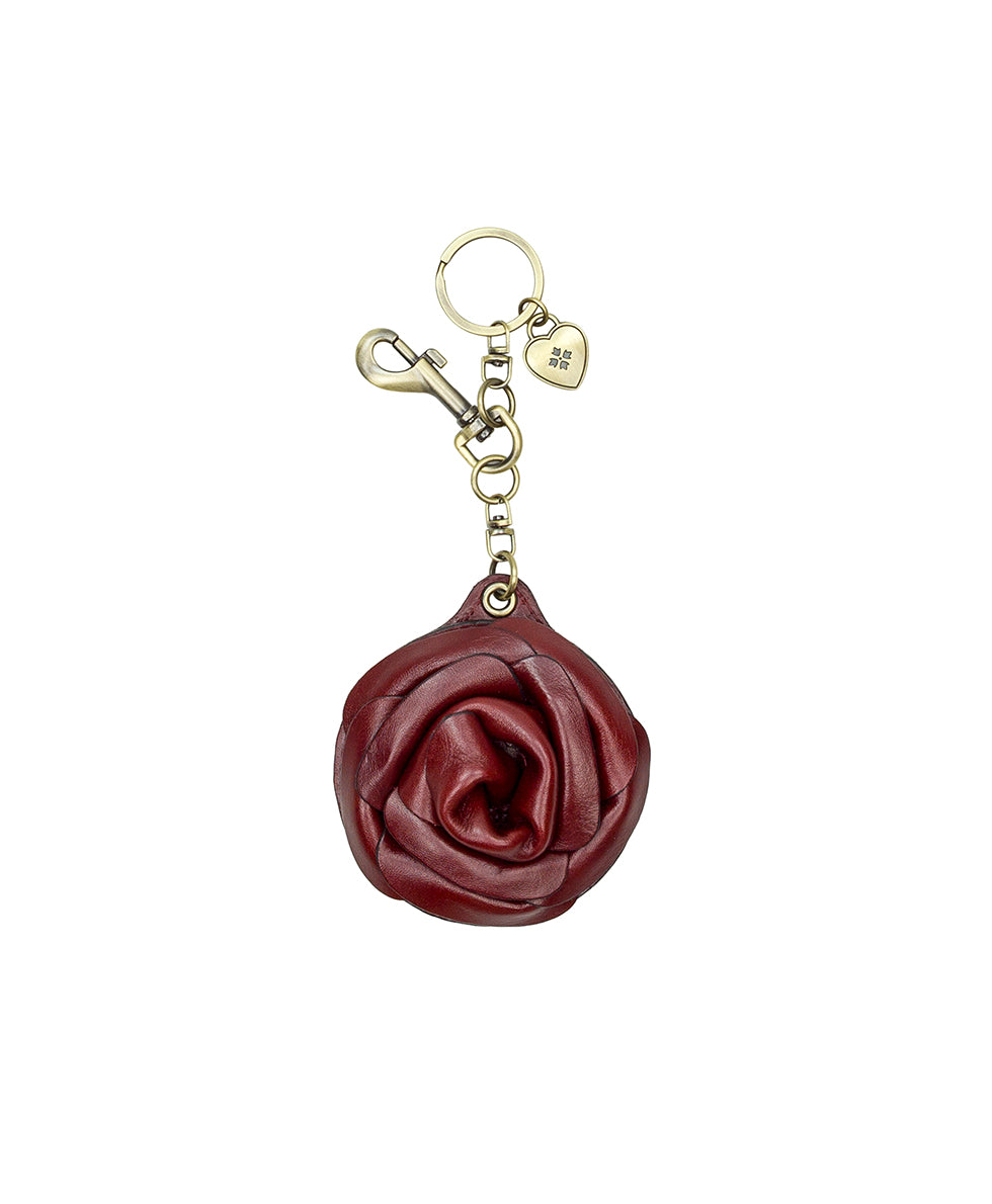 Female - Rose Mirror Bag Charm - Heritage - black - by Patricia Nash - View 5 of 10