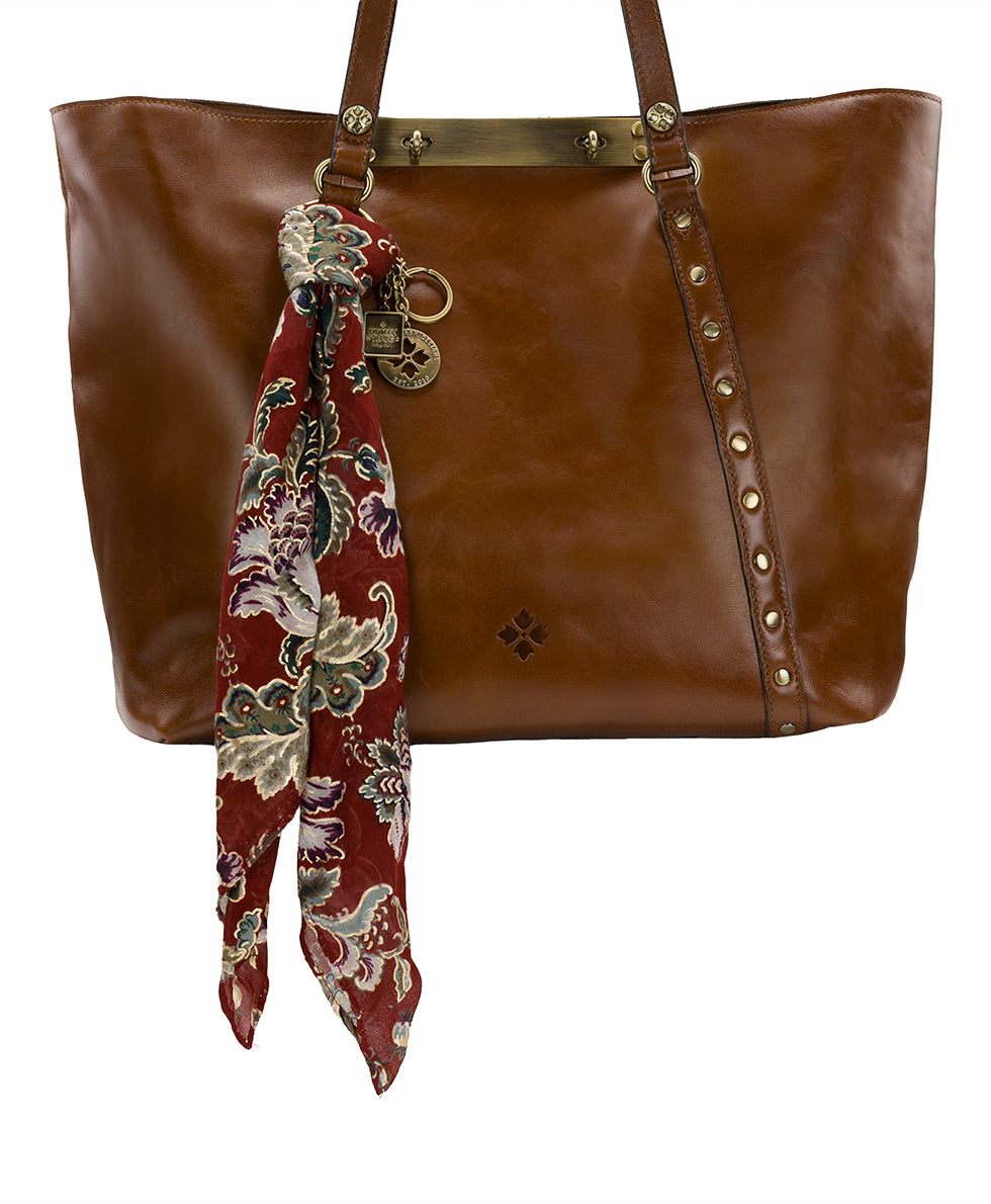 Female - Scarf Bag Charm - European Floral Tapestry - european floral tapestry - by Patricia Nash - View 2 of 2
