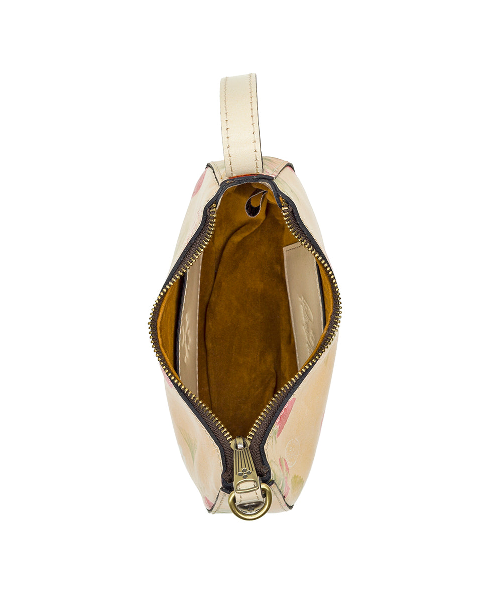 Female - Mini Morgana with Heart Charm - Parisian Strawberry Print - parchment strawberry - by Patricia Nash - View 5 of 5