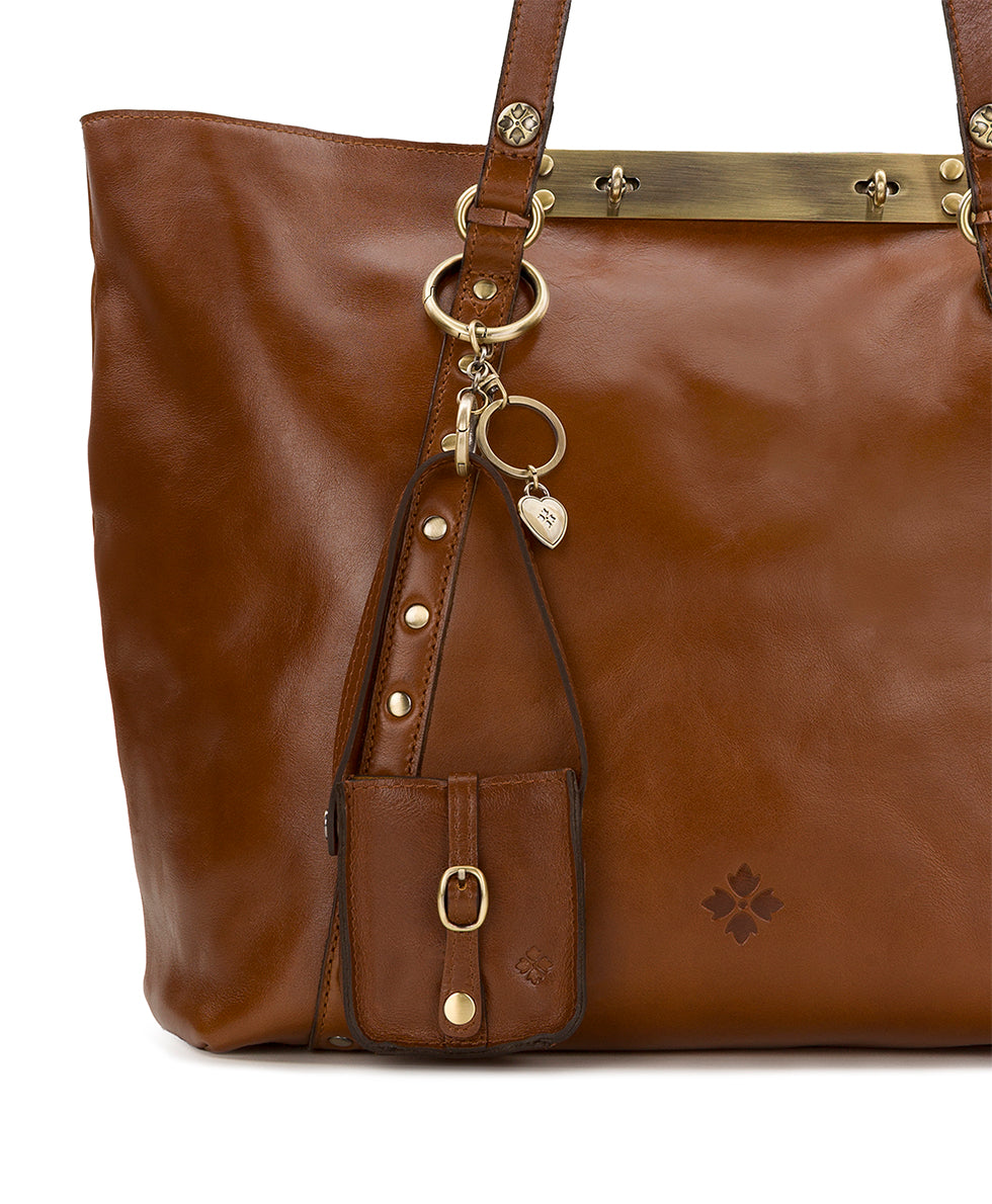 Female - Micro Venezia - Vintage Distressed - cognac - by Patricia Nash - View 4 of 4