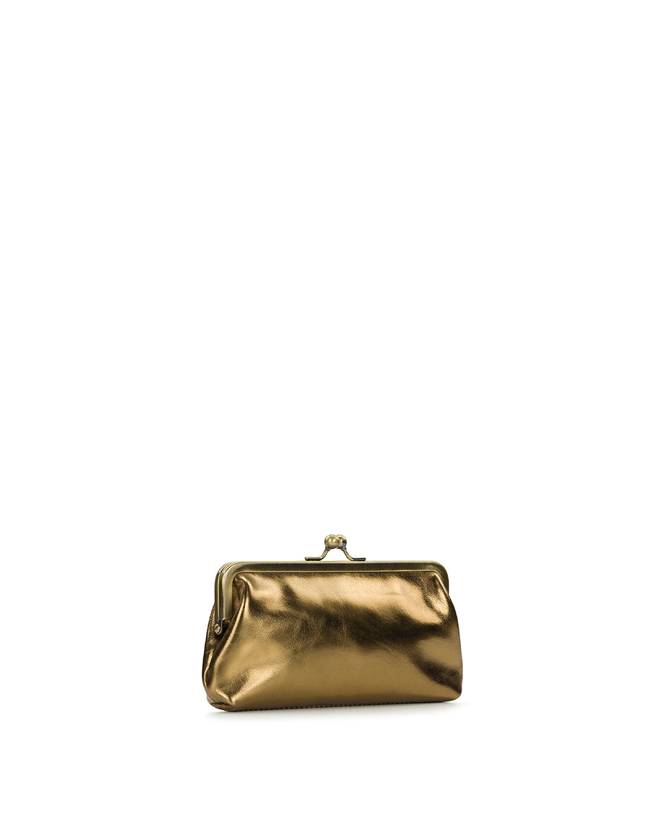 Female - Mini Potenaz Chain Crossbody |  Vintage Distressed Metallic | Antique Bronze - antique bronze - by Patricia Nash - View 3 of 4