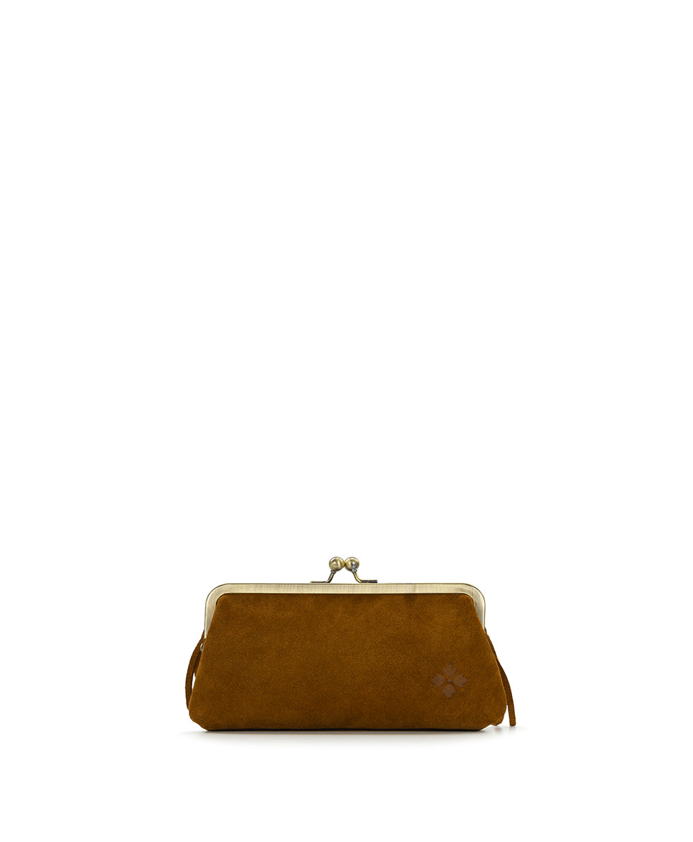 Female - Mini Potenaz With Fringe | Suede Fringe | Cognac - cognac - by Patricia Nash - View 2 of 4