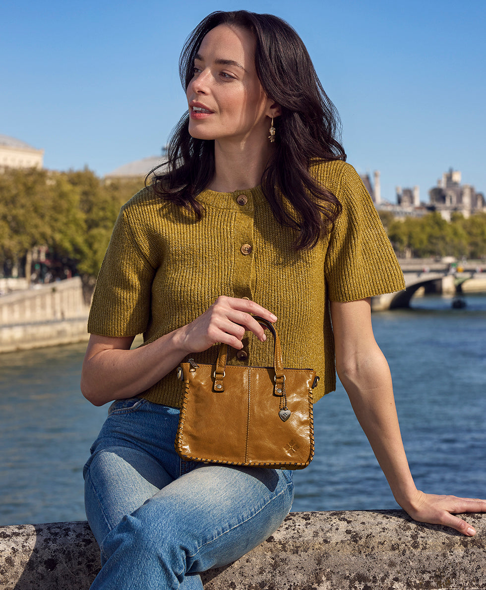 Mini Briona Crossbody- Vintage Glazed Leather – Patricia Nash