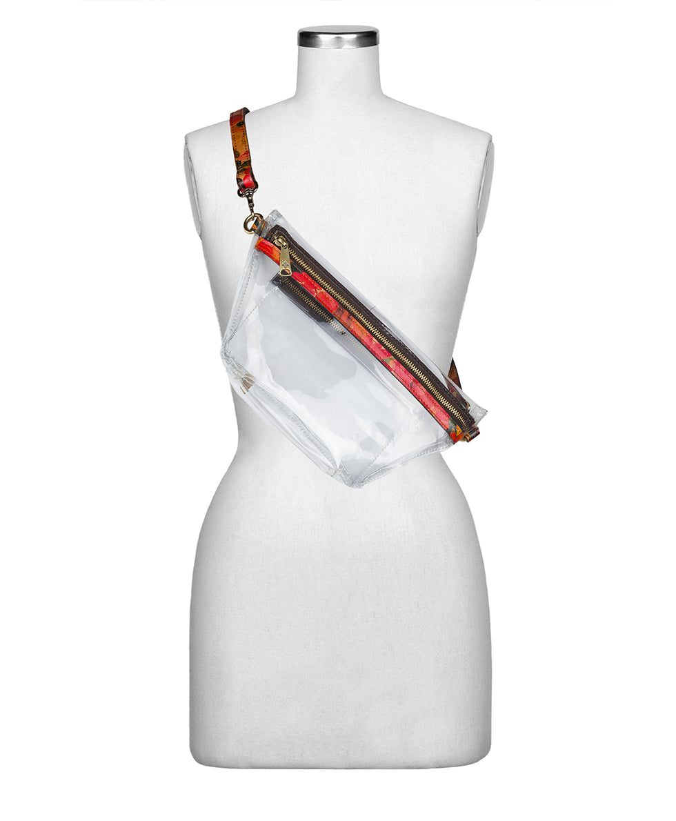 Tinchi Belt Bag - Clear Bag - spring multi - by Patricia Nash - View 5 of 6