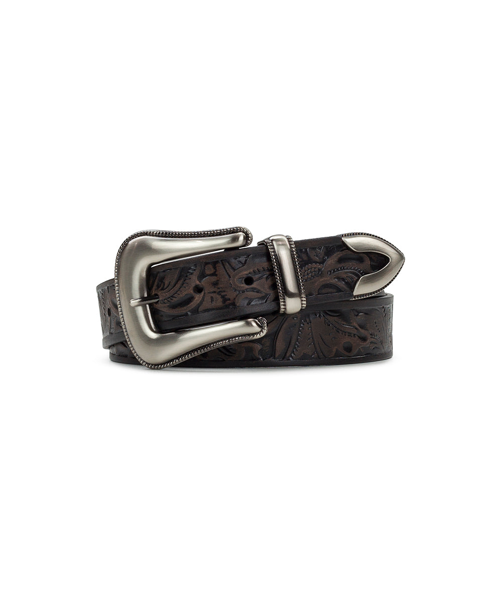 Female - Rowan Belt - Tooled — Black - by Patricia Nash - View 1 of 4