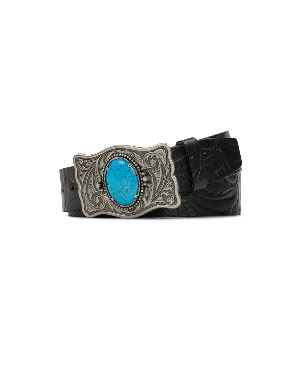 Female - Roseanna Belt - Tooled — Black - by Patricia Nash - View 1 of 3