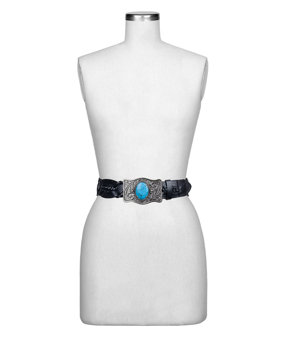 Roseanna Belt - Braided / Black