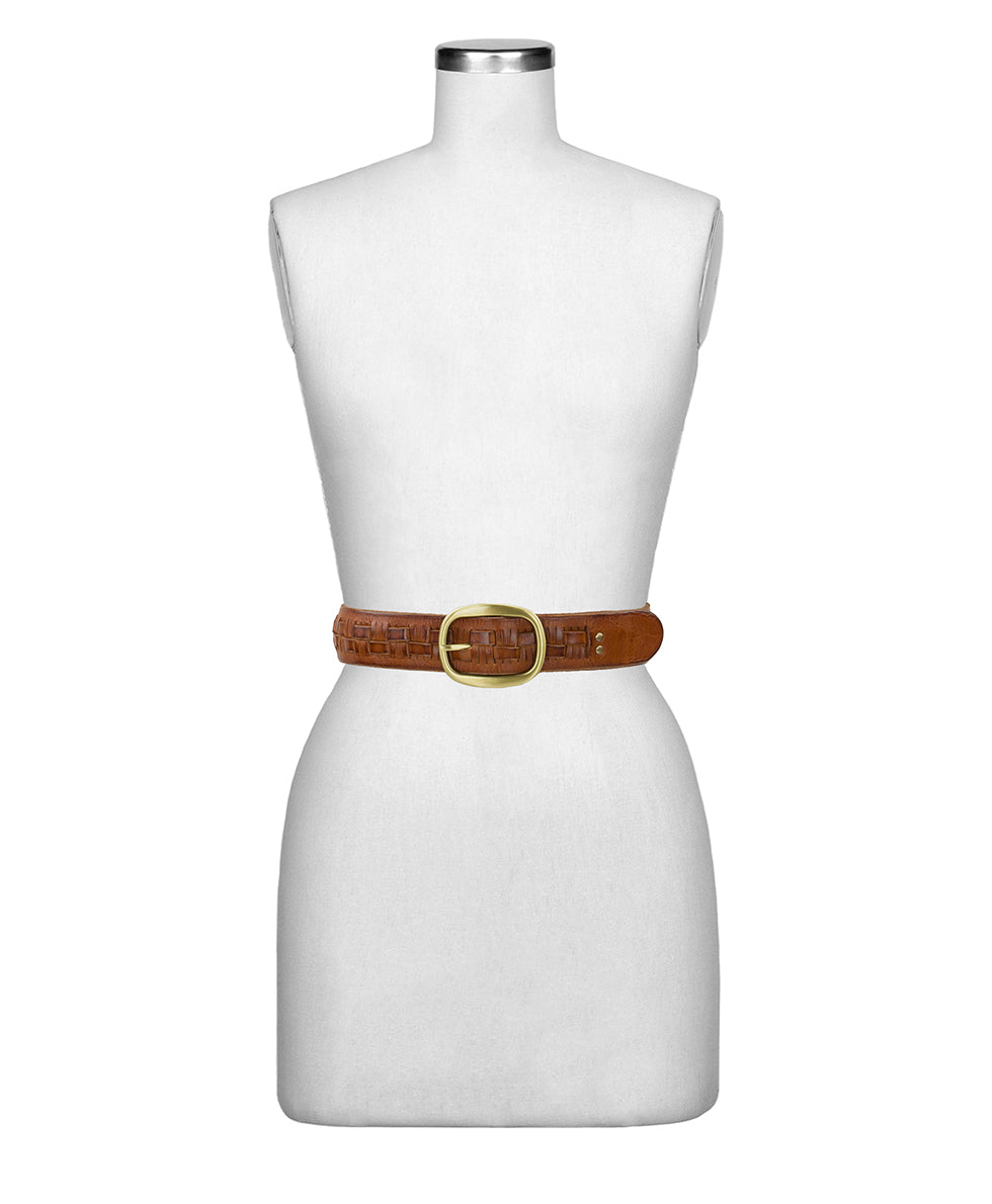 Female - Rittana Belt - Woven - Tan - by Patricia Nash - View 3 of 4