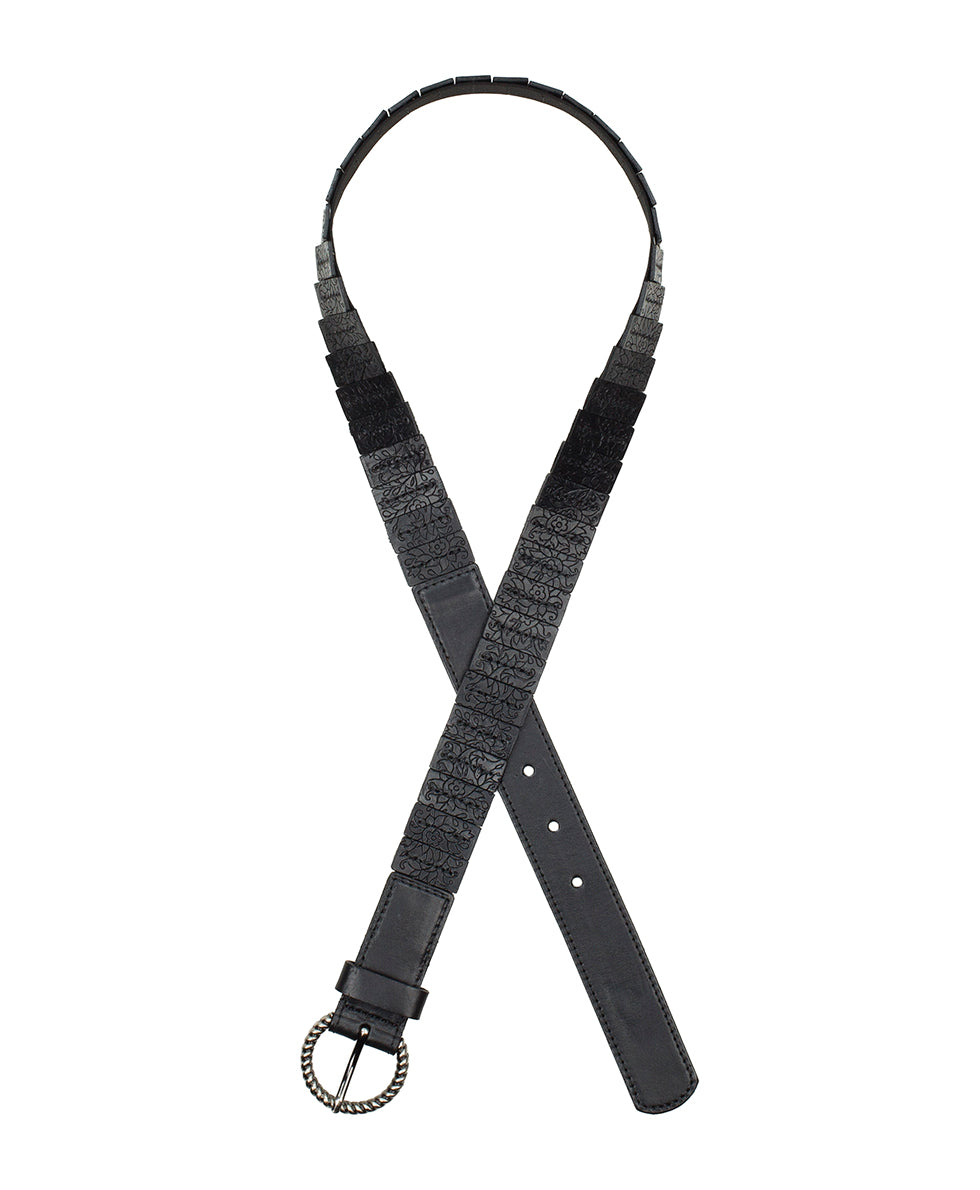 Female - Vasia Belt | Stretch | Tooled - by Patricia Nash - View 2 of 4