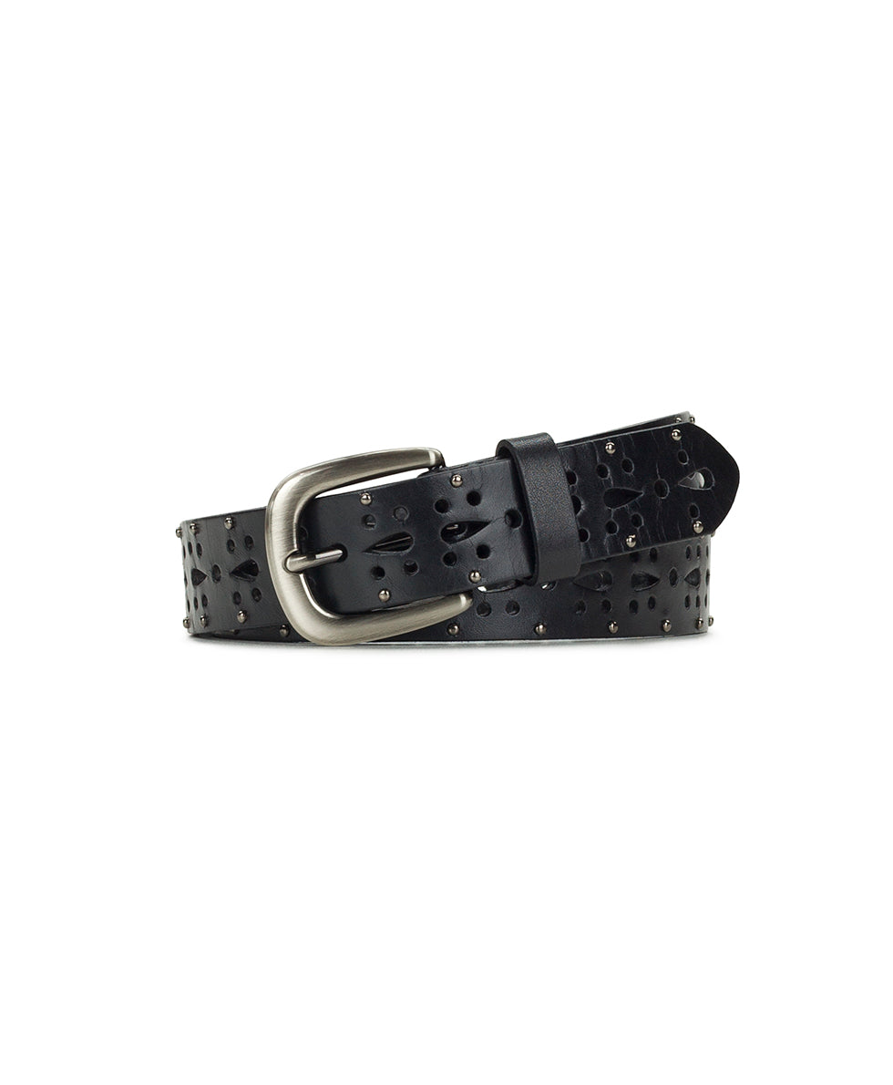Female - Odile Cutout Belt - Studded - Black - by Patricia Nash - View 1 of 3