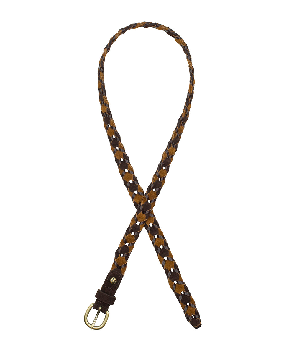 Female - Atina Belt | Braided Suede - by Patricia Nash - View 2 of 4