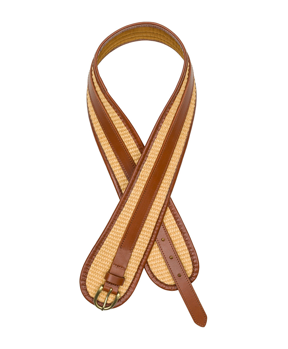 Female - Aude Belt - Spring Wicker - Tan - by Patricia Nash - View 2 of 4