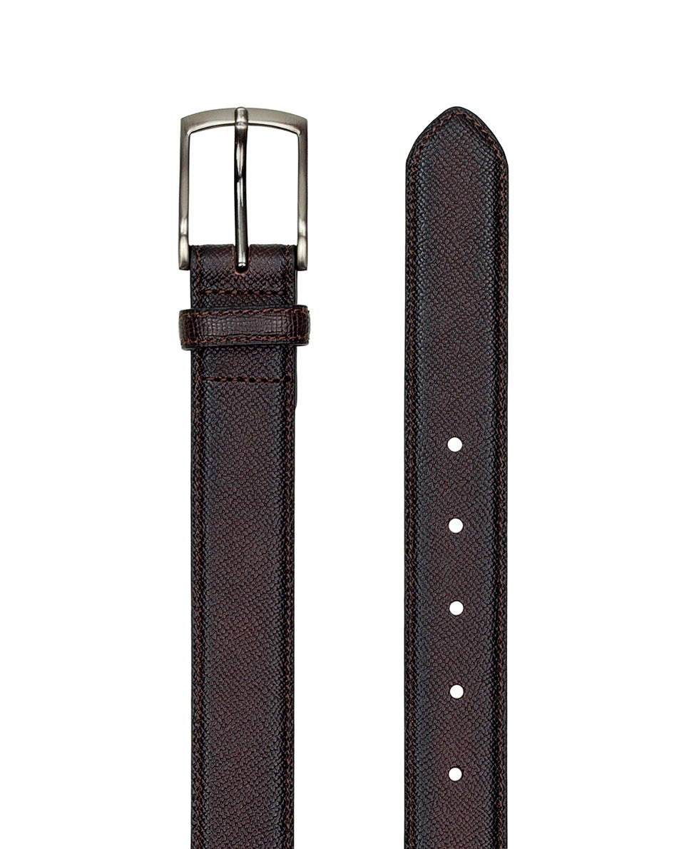 Male - Nash Men's Handstained Scotch Dress Belt | Brown - by Patricia Nash - View 2 of 2