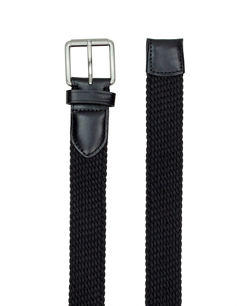 Female - Nash Men's Stretch Woven Belt | Black - by Patricia Nash - View 2 of 2