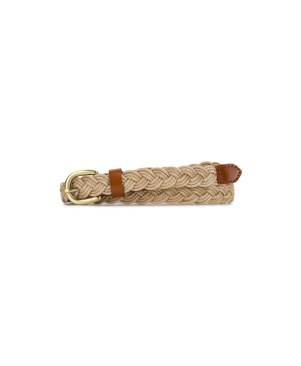 Female - Istres Braided Belt - Rope and Leather - by Patricia Nash - View 1 of 6