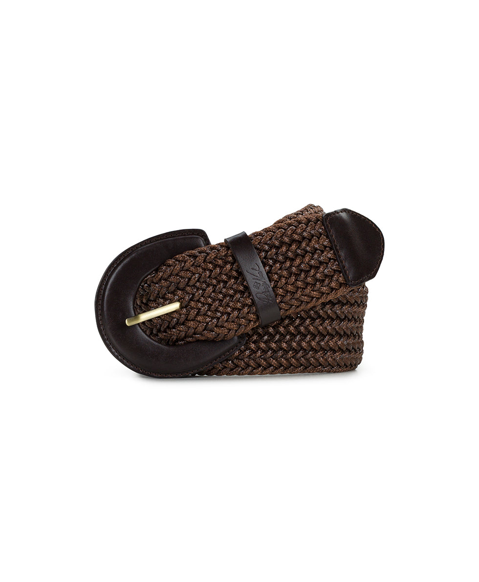 Female - Lazare Woven Belt - Rope and Leather - by Patricia Nash - View 1 of 3
