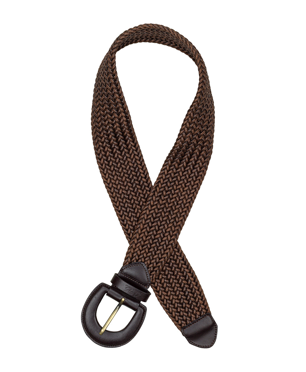 Female - Lazare Woven Belt - Rope and Leather - by Patricia Nash - View 2 of 3