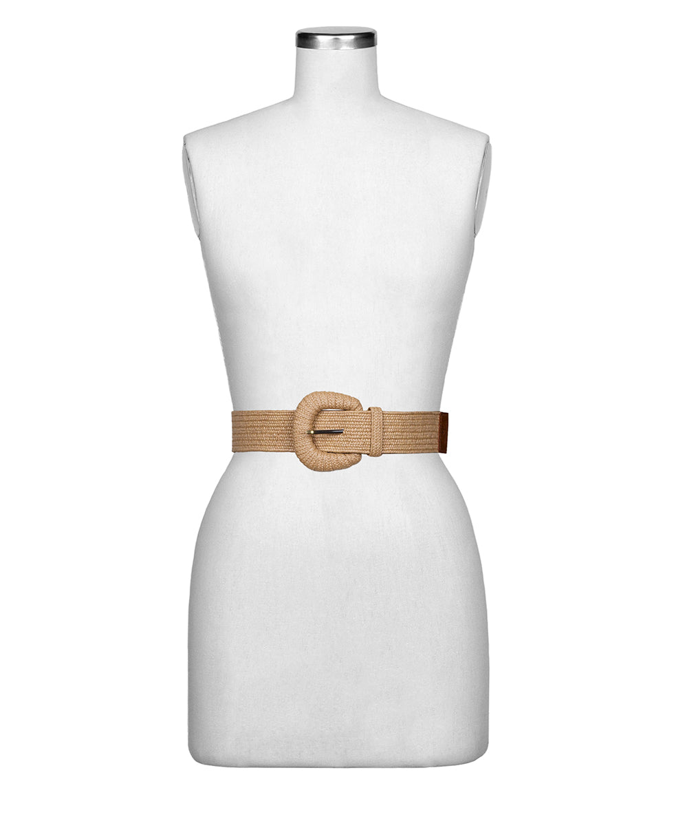 Female - Arya Belt - Woven - Tan - by Patricia Nash - View 3 of 3