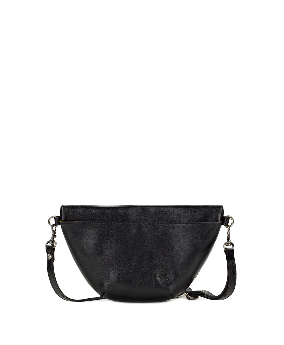 Female - Tinchi Belt Bag | Vattaro Rose Tooled | Black - black - by Patricia Nash - View 3 of 6