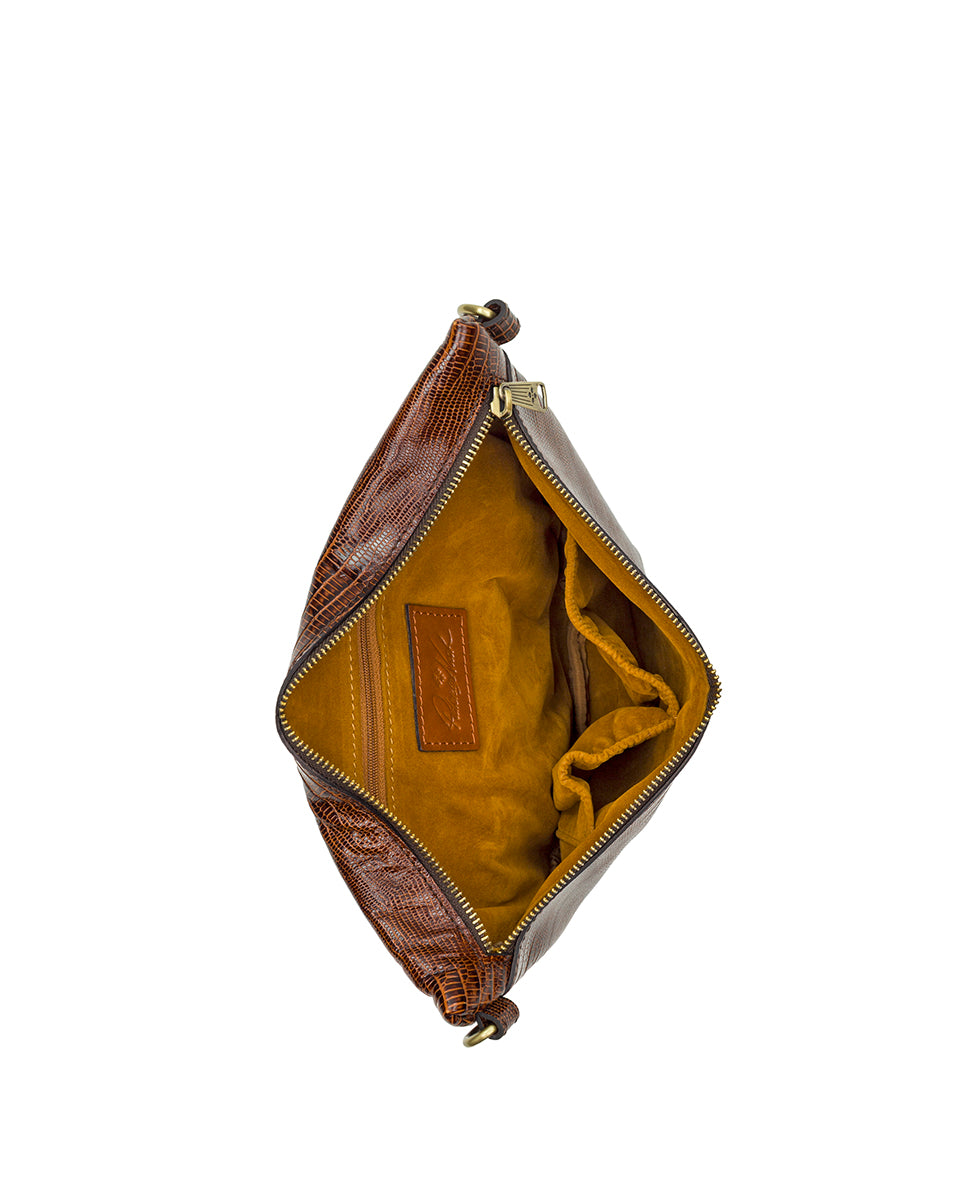 Female - Tinchi Belt Bag | Lizard | Cognac - cognac - by Patricia Nash - View 5 of 8