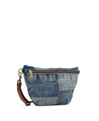 Tinchi Belt Bag - Washed Denim Patchwork