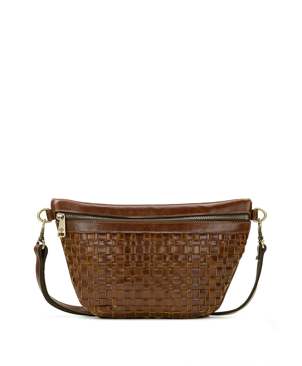 Female - Tinchi Belt Bag - Vintage Distressed Woven - fuchsia - by Patricia Nash - View 14 of 22
