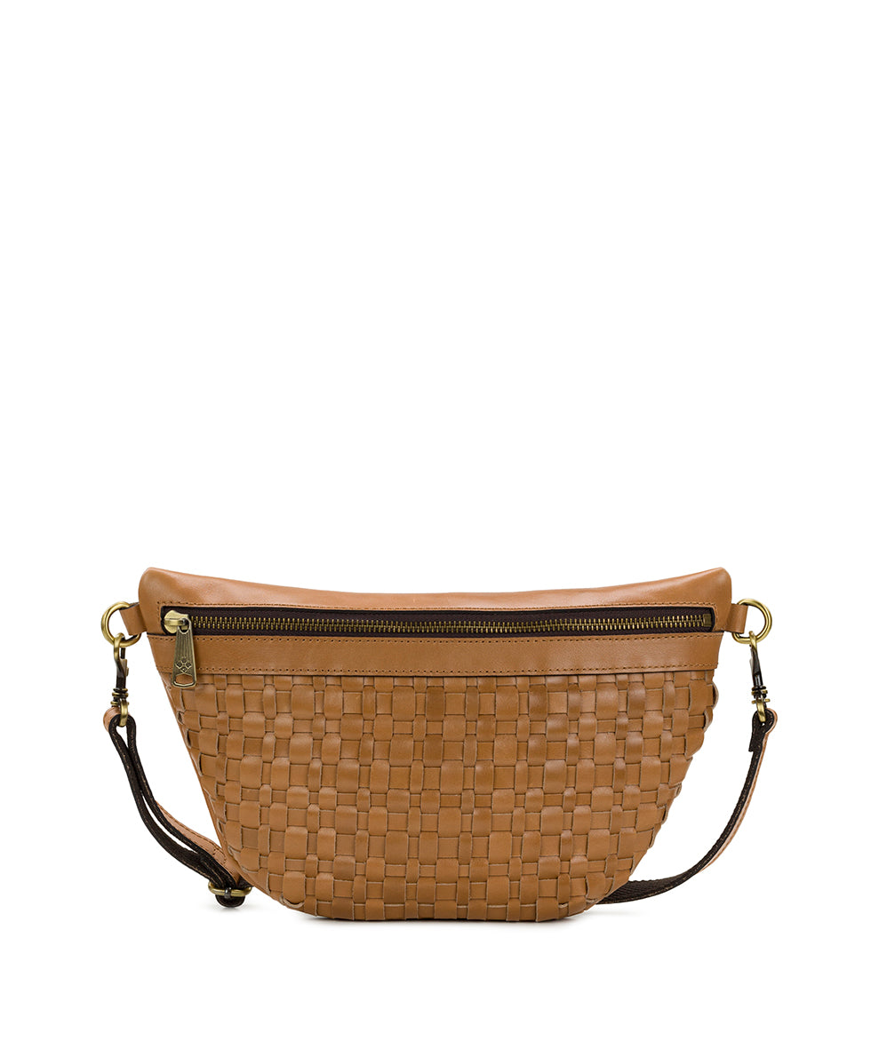 Female - Tinchi Belt Bag - Vintage Distressed Woven - fuchsia - by Patricia Nash - View 7 of 22