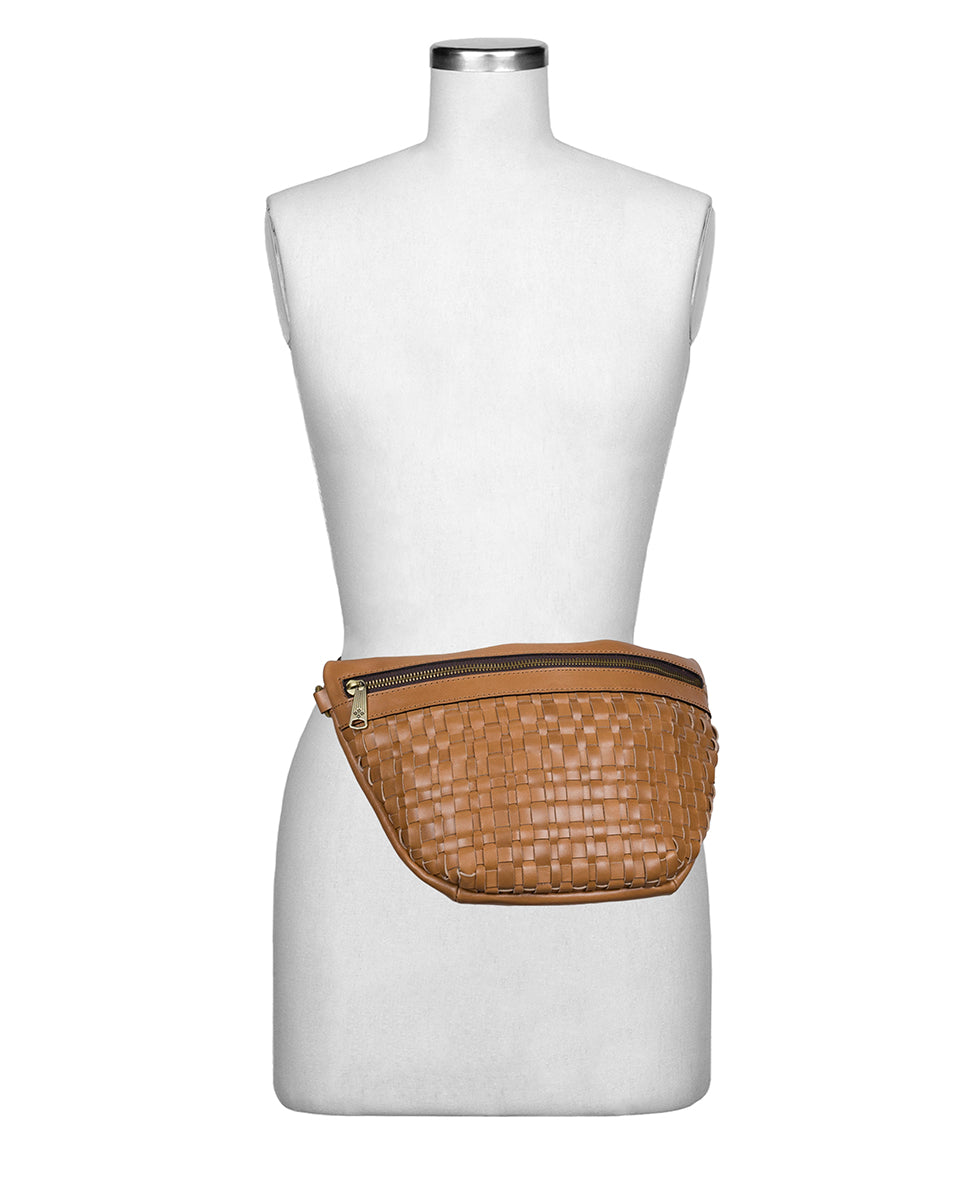 Female - Tinchi Belt Bag - Vintage Distressed Woven - fuchsia - by Patricia Nash - View 12 of 22