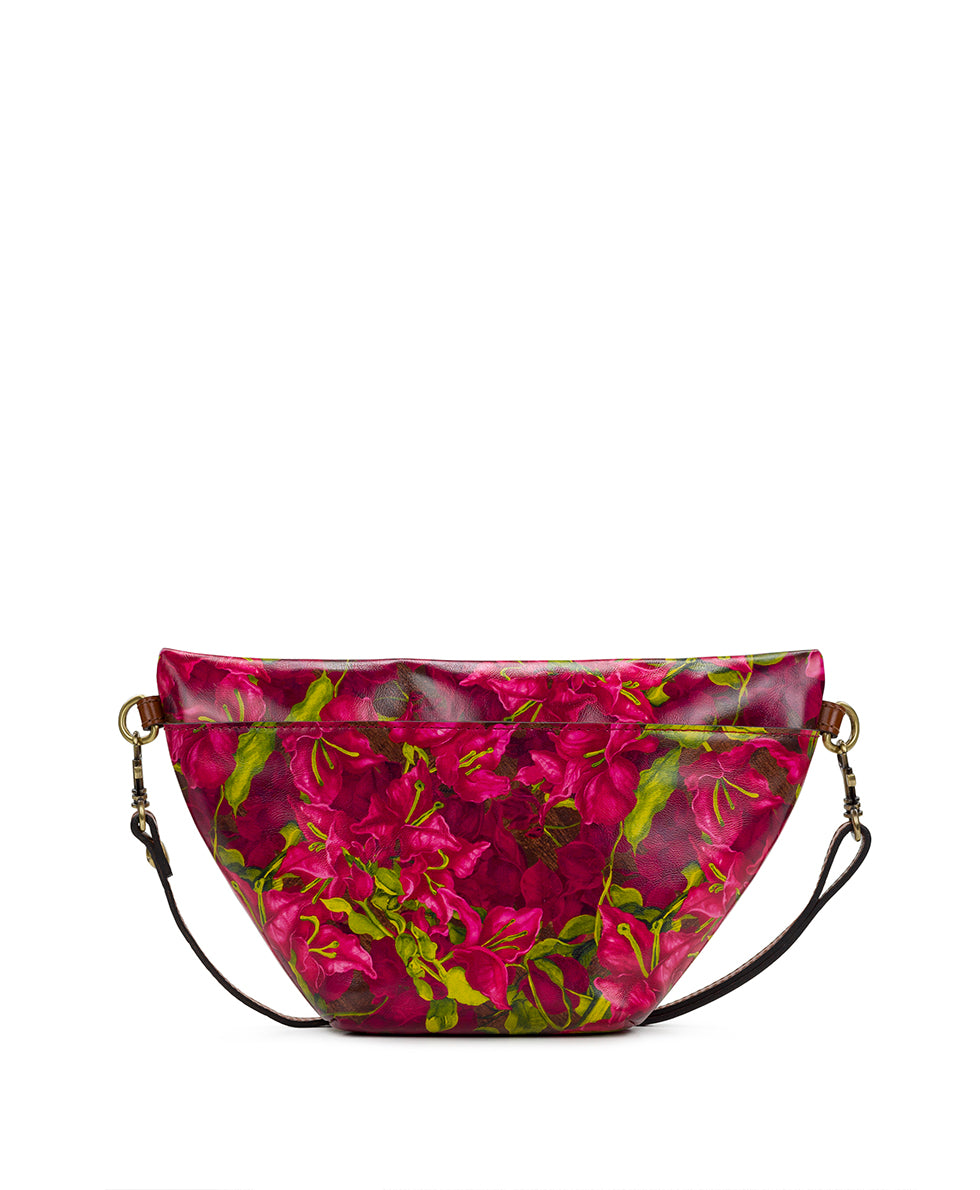 Female - Tinchi Belt Bag - Bougainvilleas Along The Coast - bougainvilleas along the coast - by Patricia Nash - View 2 of 6