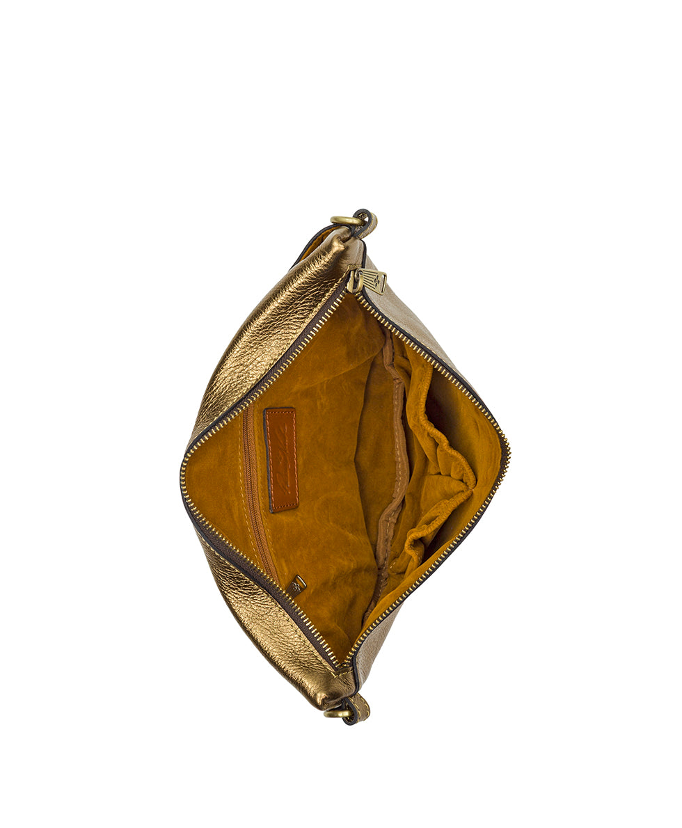 Female - Tinchi Belt Bag | Rugged Natural Grain | Antique Bronze - antique bronze - by Patricia Nash - View 4 of 4