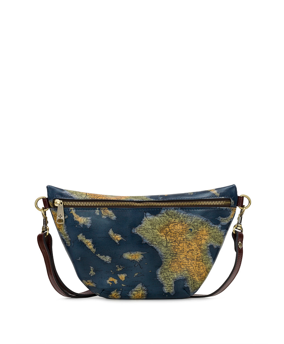 Female - Tinchi Belt Bag - Greek Map - greek map - by Patricia Nash - View 1 of 7