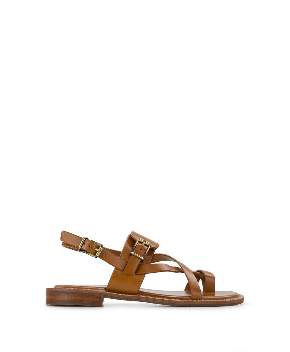 Female - Fidella Sandals - Veg Tan - Light Tan - by Patricia Nash - View 2 of 7