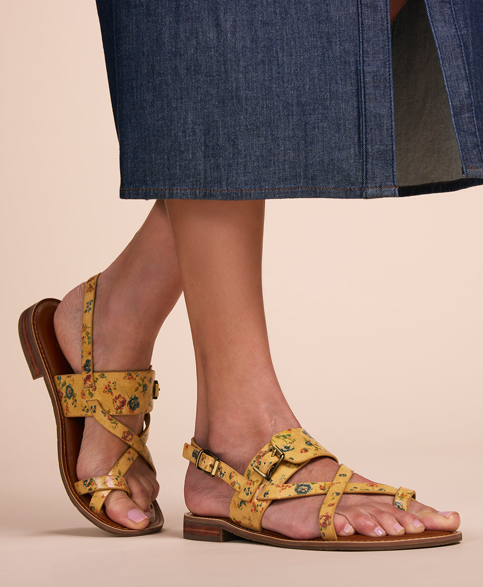 Female - Fidella Sandals - Fleur de Jardin - by Patricia Nash - View 8 of 9