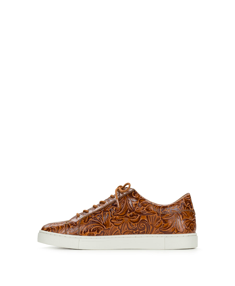 Female - Uma Sneaker - Tooled - Brown - by Patricia Nash - View 3 of 6