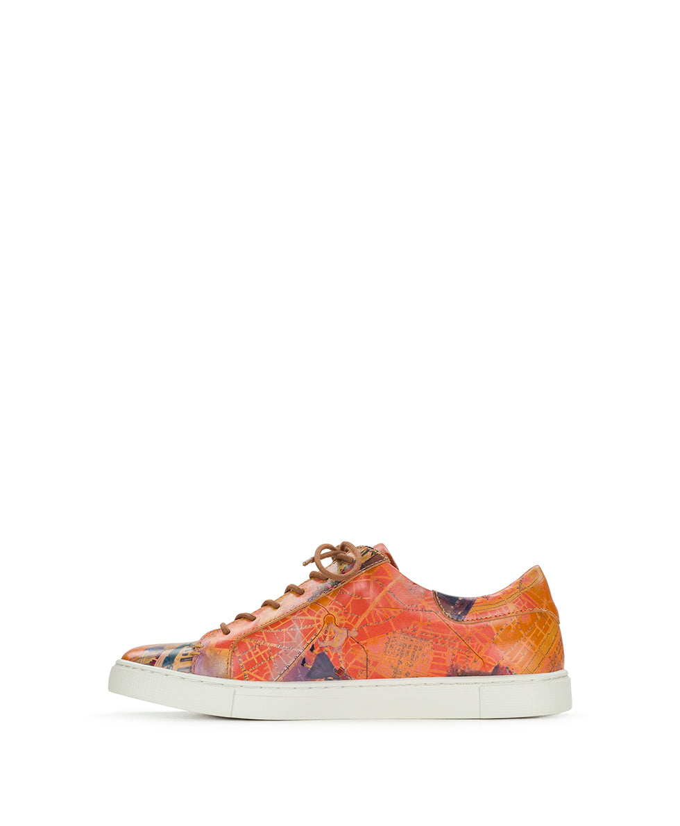 Female - Uma Sneaker - Paris Map - by Patricia Nash - View 3 of 6