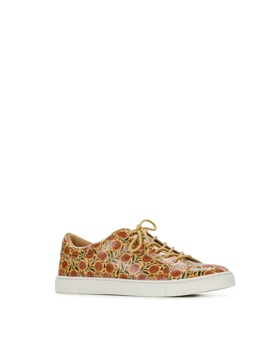 Female - Uma Sneaker | Scandi Antique Ochre - by Patricia Nash - View 1 of 6