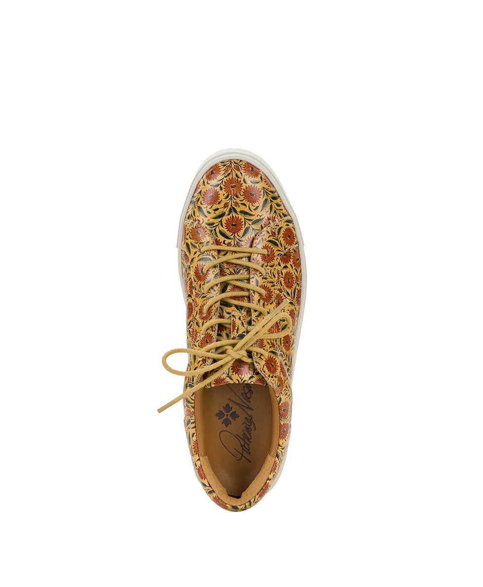 Female - Uma Sneaker | Scandi Antique Ochre - by Patricia Nash - View 5 of 6