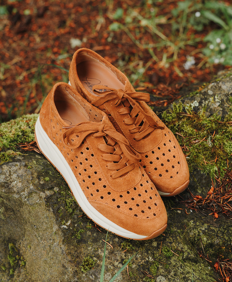 Female - Milla Sneaker | Cognac - by Patricia Nash - View 2 of 8