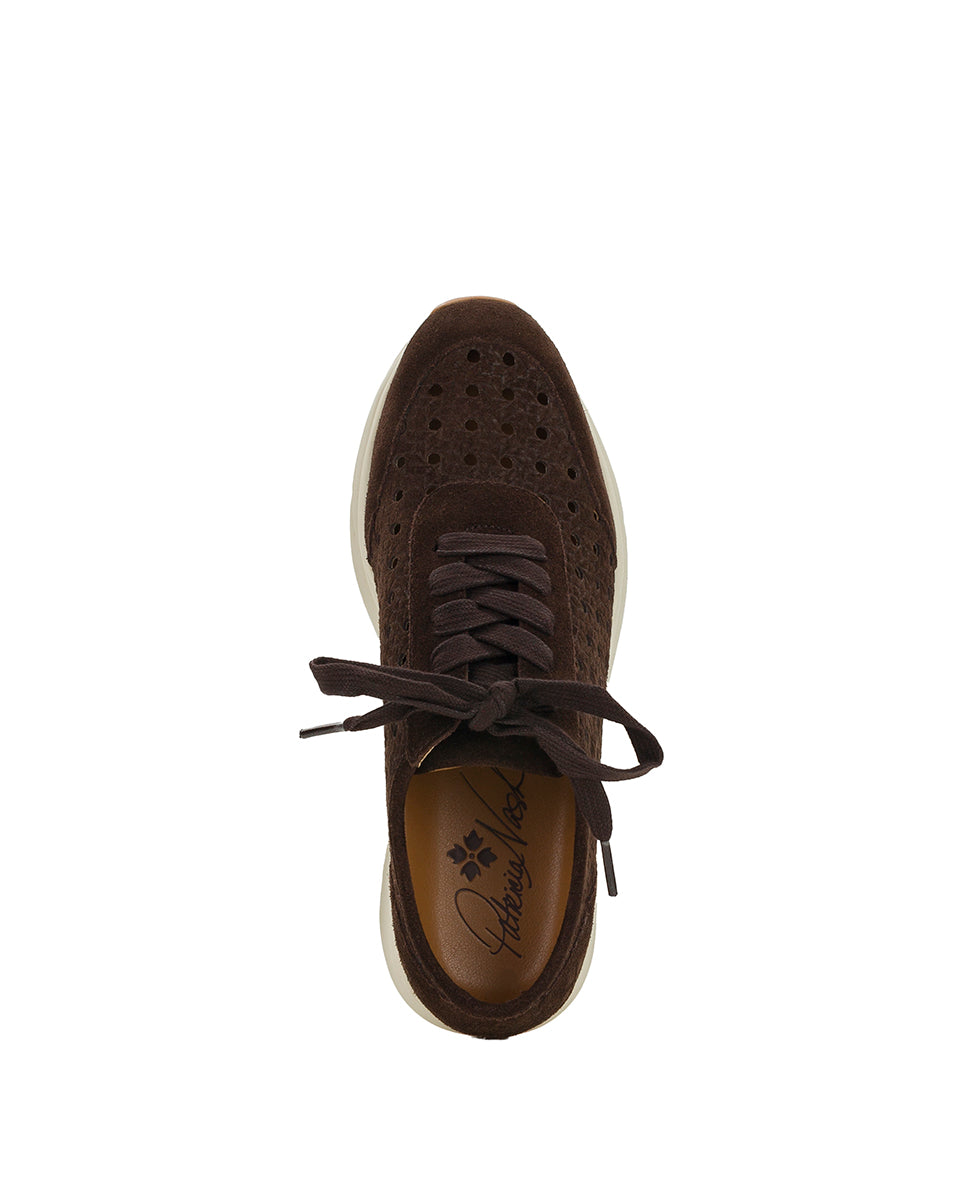 Female - Milla Sneaker | Chocolate - by Patricia Nash - View 5 of 6