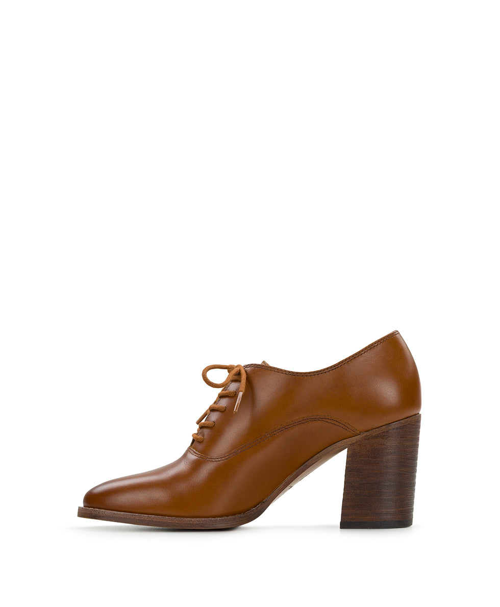 Female - Anna Oxford Shoes - Tan - by Patricia Nash - View 3 of 6