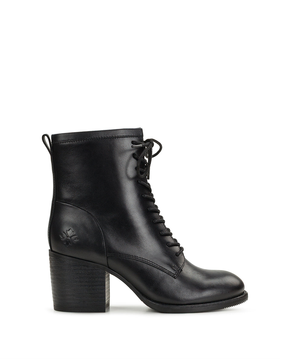 Female - Sicily Boot, Black - Burnished Leather - by Patricia Nash - View 2 of 6