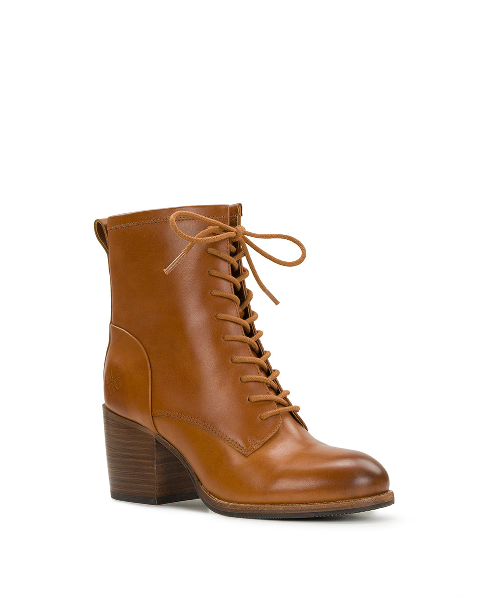 Female - Sicily Boot, Tan - Burnished Leather - by Patricia Nash - View 1 of 6