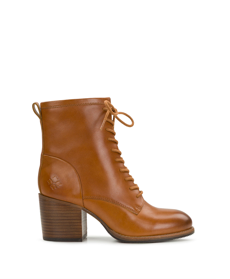 Female - Sicily Boot, Tan - Burnished Leather - by Patricia Nash - View 2 of 6